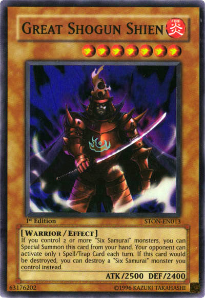 Great Shogun Shien [STON-EN013] Super Rare | Good Games Adelaide SA