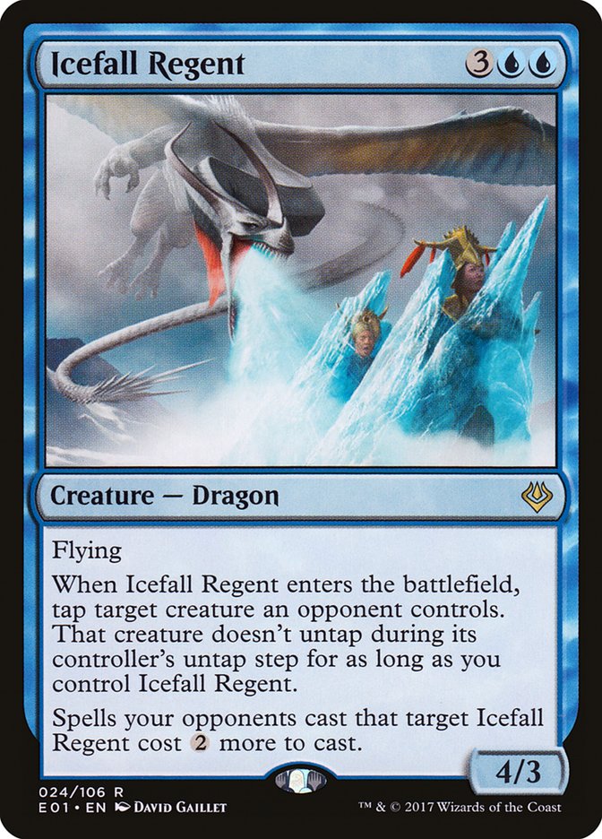 Icefall Regent [Archenemy: Nicol Bolas] | Good Games Adelaide SA