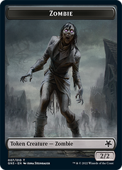 Zombie // Human Soldier Double-Sided Token [Game Night: Free-for-All Tokens] | Good Games Adelaide SA