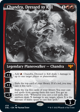Chandra, Dressed to Kill [Innistrad: Double Feature] | Good Games Adelaide SA