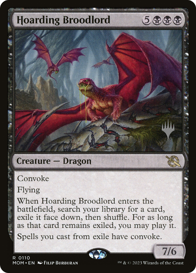 Hoarding Broodlord (Promo Pack) [March of the Machine Promos] | Good Games Adelaide SA