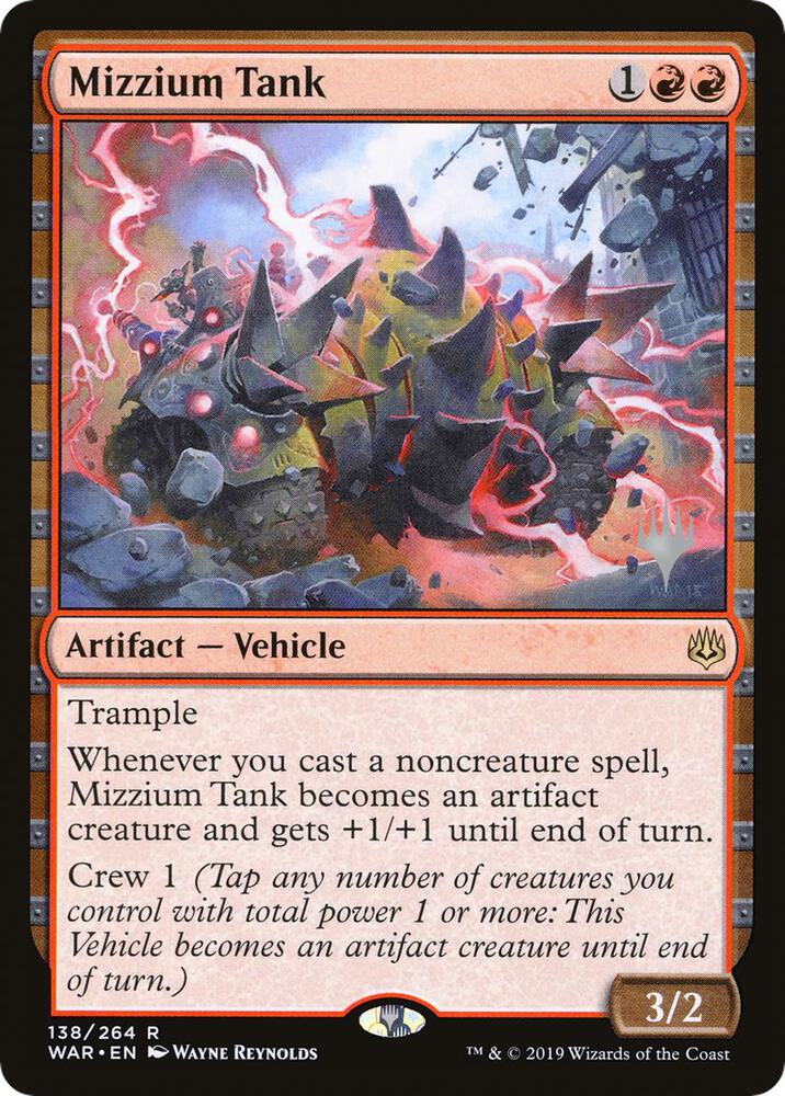 Mizzium Tank 138 (Promo Pack: Throne of Eldraine)  | Good Games Adelaide SA
