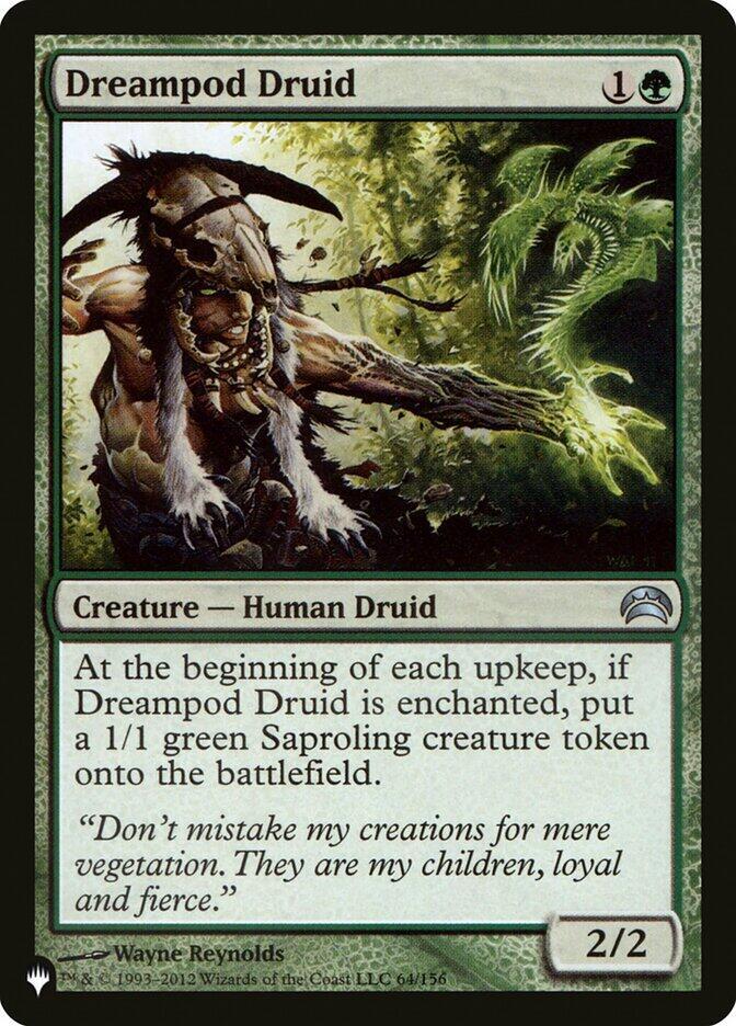 Dreampod Druid 64/156 (The List Reprints)  | Good Games Adelaide SA