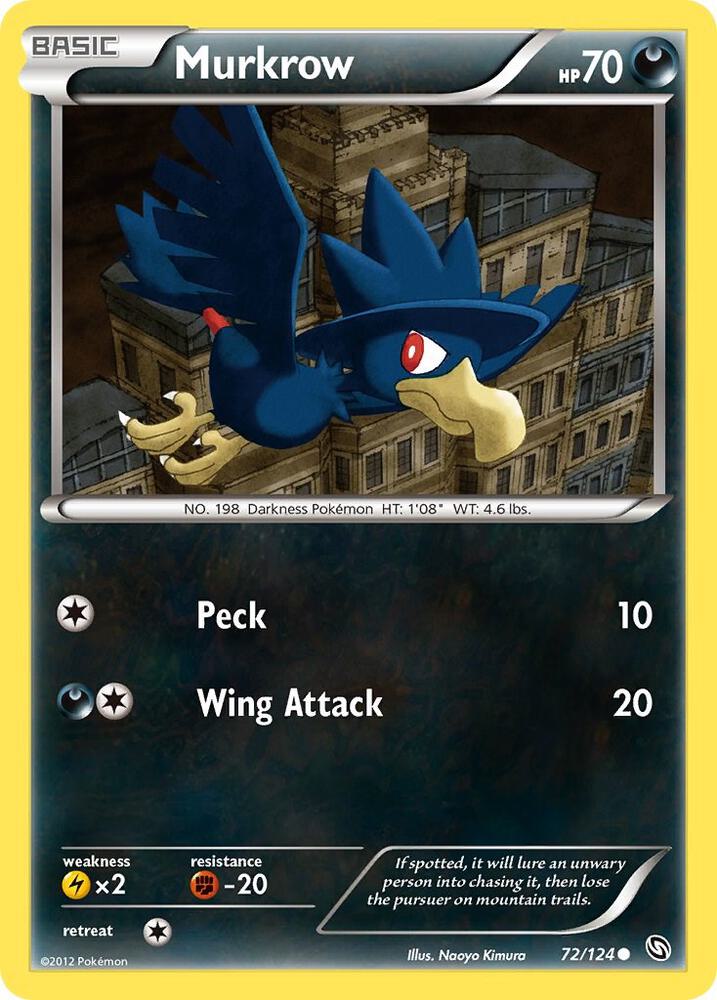 Murkrow 72/124 (Dragons Exalted)  | Good Games Adelaide SA