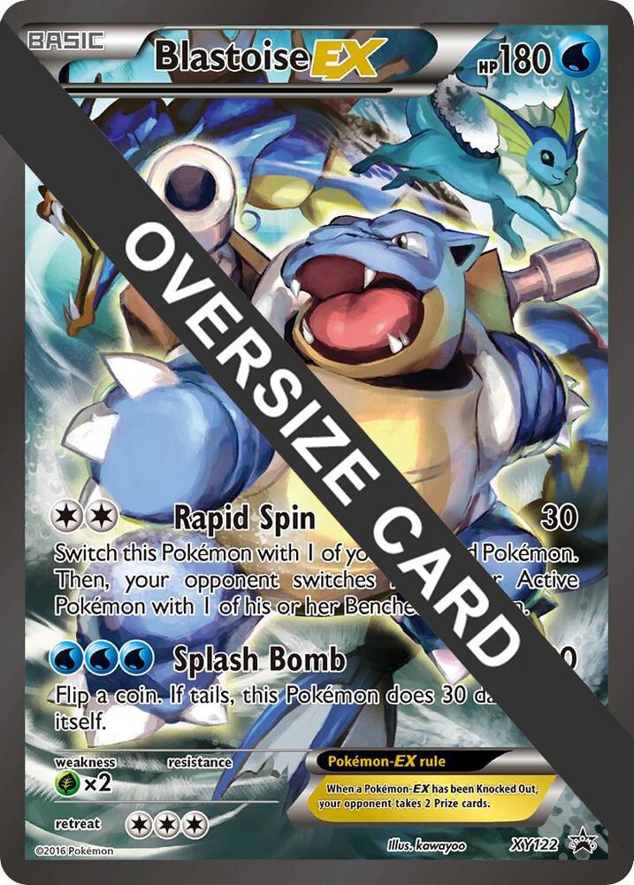 Blastoise EX XY122 XY122 (Jumbo Cards)  - Holofoil | Good Games Adelaide SA