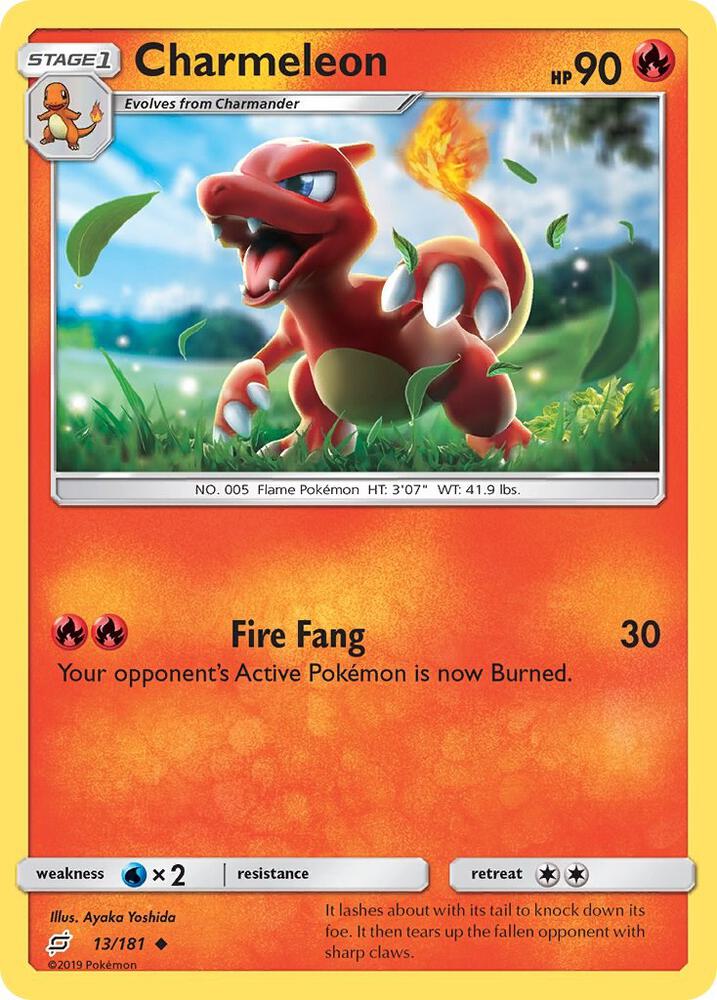 Charmeleon 13/181 (SM - Team Up)  | Good Games Adelaide SA