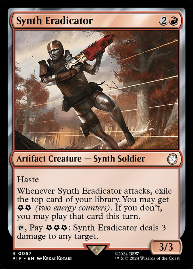 Synth Eradicator 67 (Universes Beyond: Fallout)  | Good Games Adelaide SA