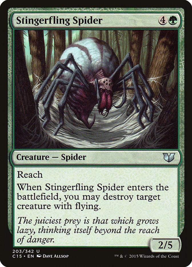 Stingerfling Spider [Commander 2015] | Good Games Adelaide SA