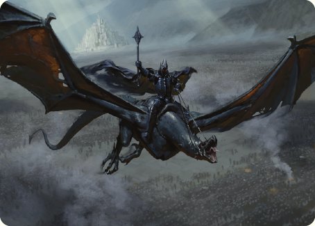 Lord of the Nazgul Art Card [The Lord of the Rings: Tales of Middle-earth Art Series] | Good Games Adelaide SA