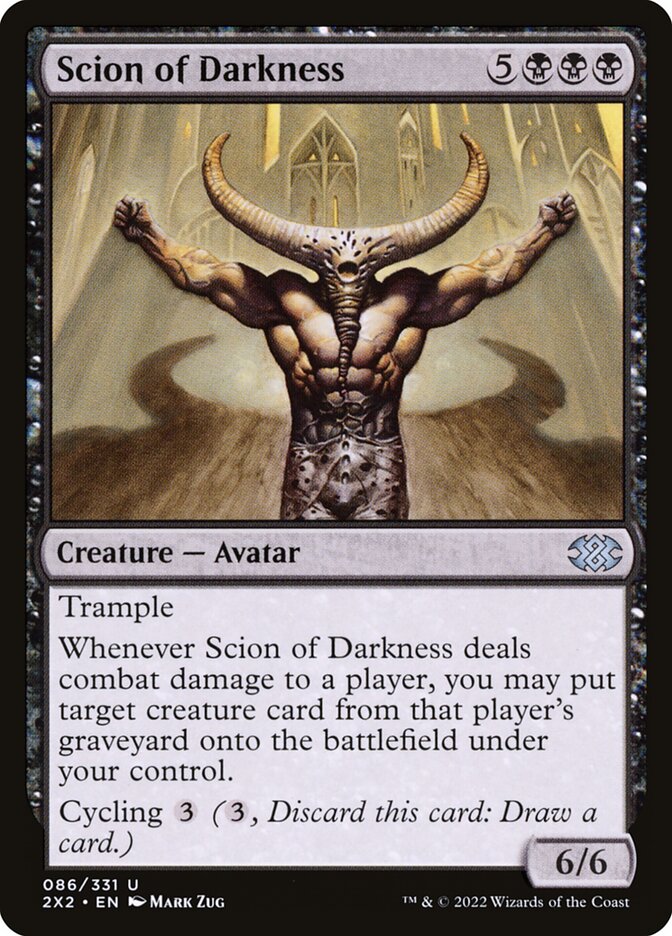 Scion of Darkness 86 (Double Masters 2022)  - Foil | Good Games Adelaide SA