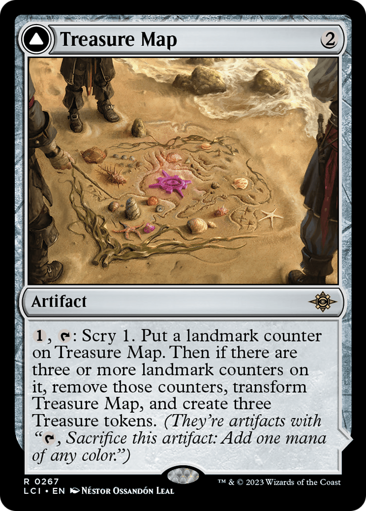 Treasure Map // Treasure Cove [The Lost Caverns of Ixalan] | Good Games Adelaide SA