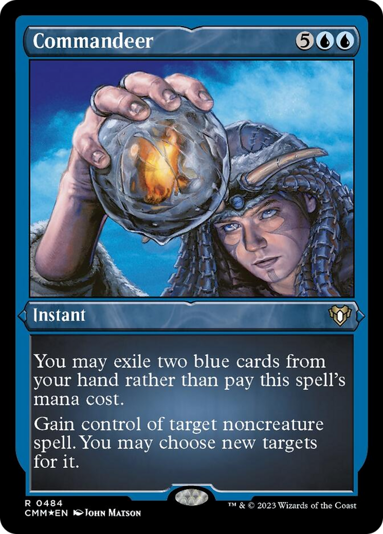 Commandeer (Foil Etched) [Commander Masters] | Good Games Adelaide SA