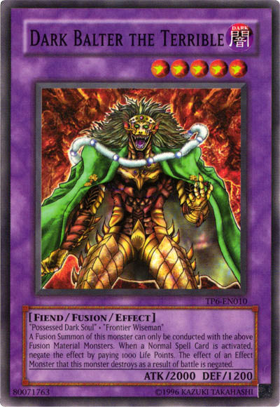 Dark Balter the Terrible [TP6-EN010] Common | Good Games Adelaide SA