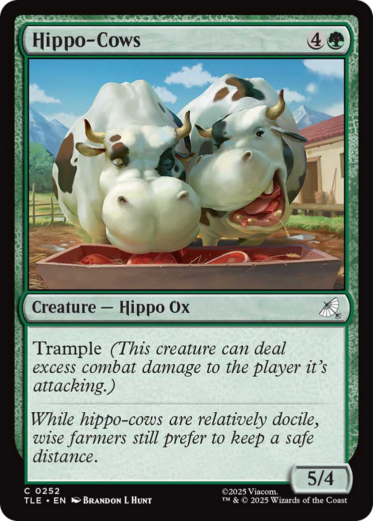 Hippo-Cows [Avatar: The Last Airbender: Eternal-Legal] | Good Games Adelaide SA