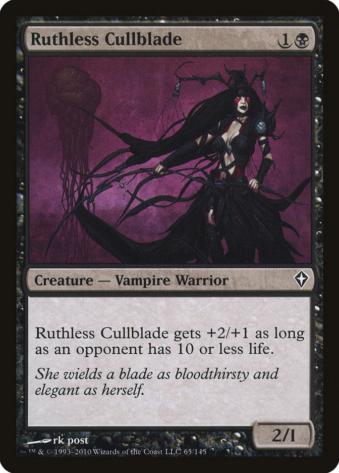 Ruthless Cullblade 65 (Worldwake)  - Foil | Good Games Adelaide SA