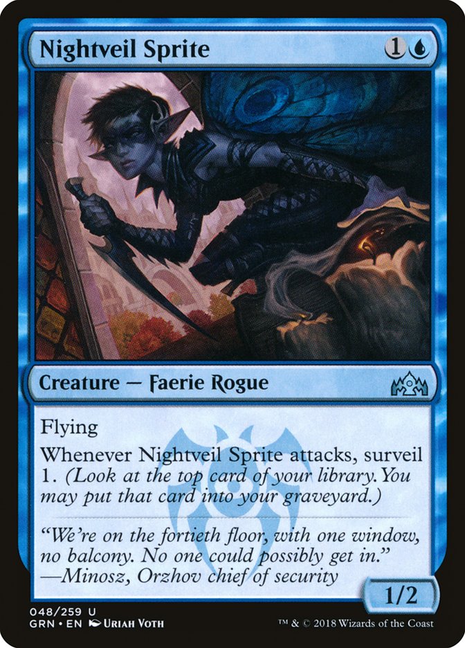 Nightveil Sprite [Guilds of Ravnica] | Good Games Adelaide SA