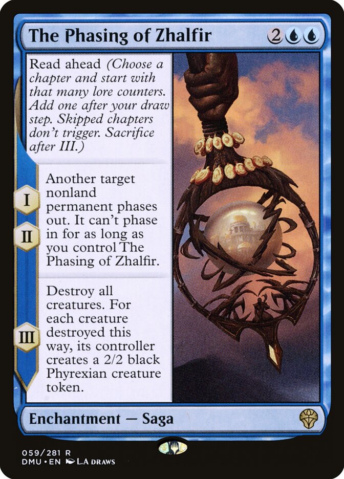 The Phasing of Zhalfir 59 (Dominaria United)  - Foil | Good Games Adelaide SA