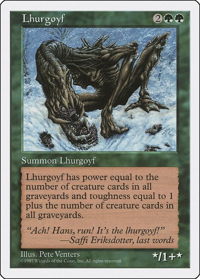 Lhurgoyf  (Fifth Edition)  | Good Games Adelaide SA