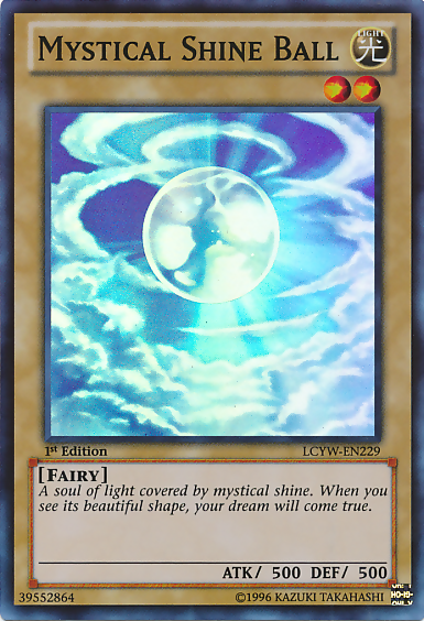Mystical Shine Ball [LCYW-EN229] Super Rare | Good Games Adelaide SA