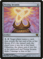 Vexing Arcanix (Oversized) [Eighth Edition Box Topper] | Good Games Adelaide SA