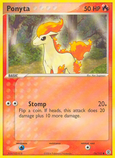 Ponyta (76/112) [EX: FireRed & LeafGreen] | Good Games Adelaide SA