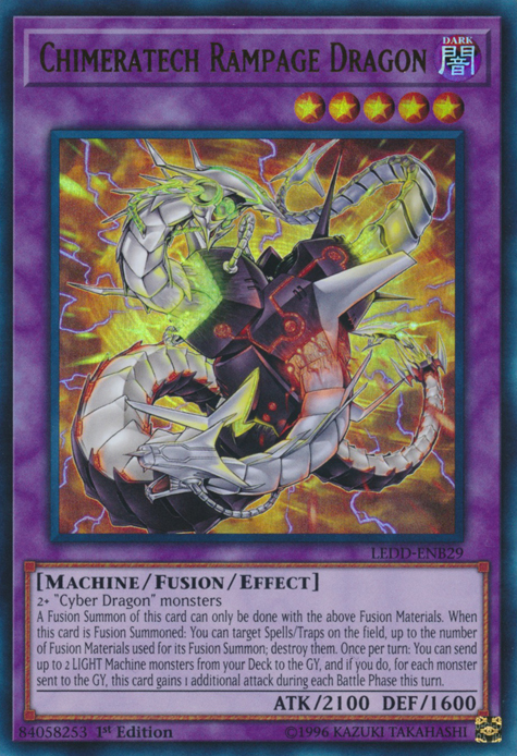 Chimeratech Rampage Dragon [LEDD-ENB29] Ultra Rare | Good Games Adelaide SA