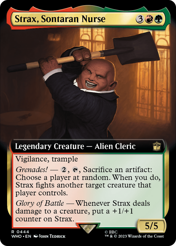 Strax, Sontaran Nurse (Extended Art) [Doctor Who] | Good Games Adelaide SA