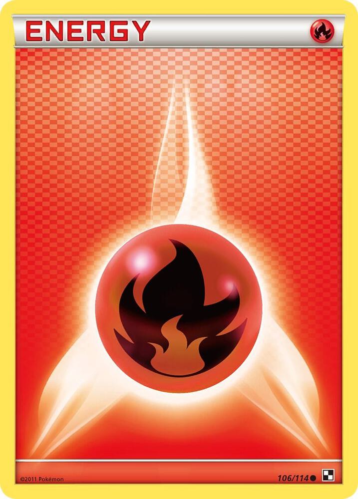 Fire Energy 106/114 (Black and White)  | Good Games Adelaide SA