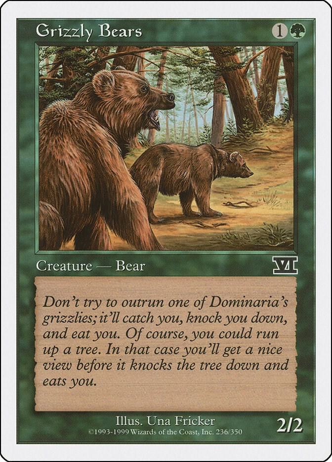 Grizzly Bears 236 (Classic Sixth Edition)  | Good Games Adelaide SA