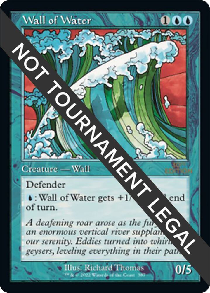 Wall of Water Retro Frame 387/594 (30th Anniversary Edition)  | Good Games Adelaide SA