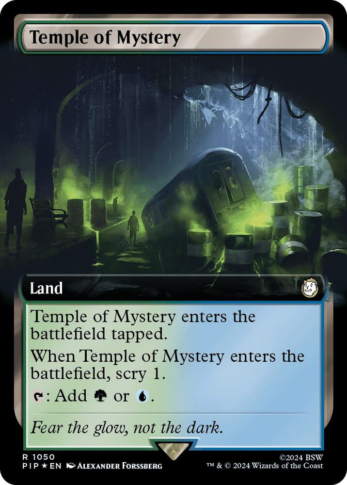 Temple of Mystery 1050 (Universes Beyond: Fallout)  - Foil | Good Games Adelaide SA