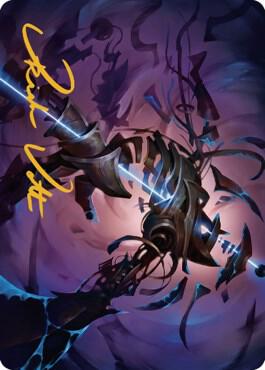 Defabricate Art Card Gold Stamped Signature 9 (Art Series: The Brothers' War)  | Good Games Adelaide SA