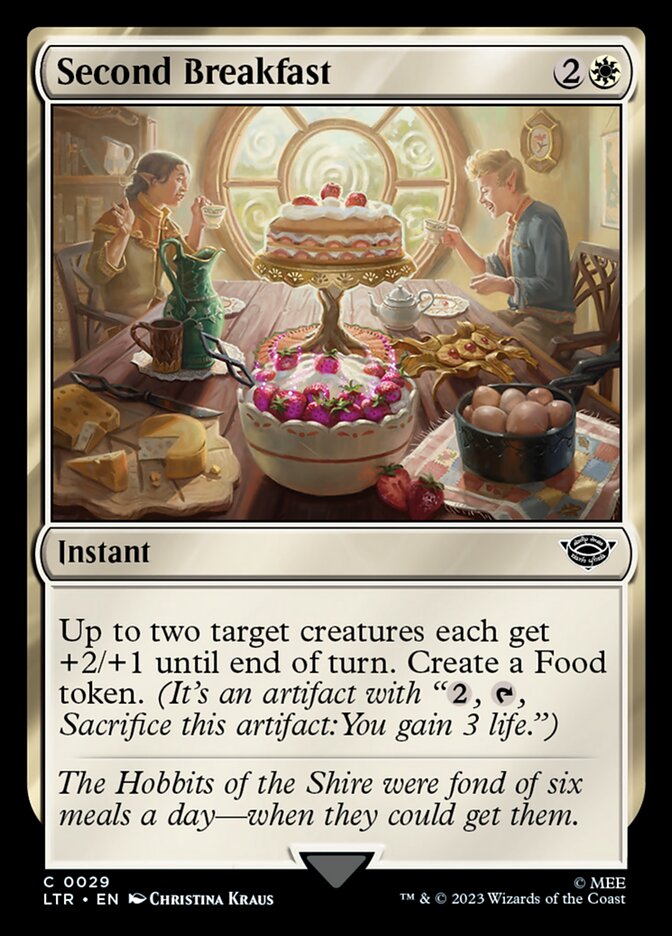 Second Breakfast 29 (Universes Beyond: The Lord of the Rings: Tales of Middle-earth)  - Foil | Good Games Adelaide SA