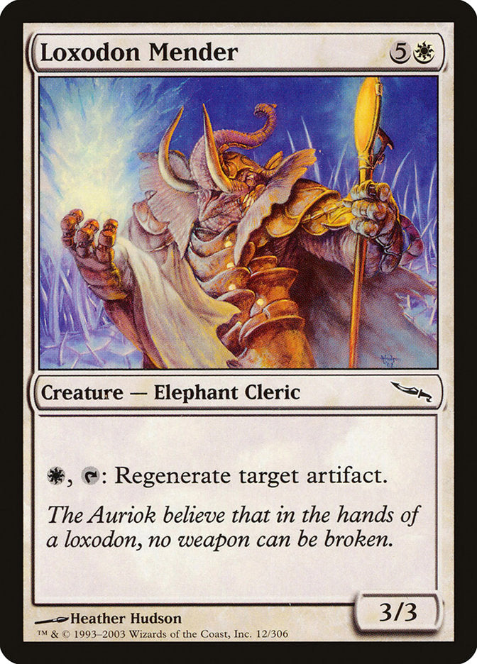 Loxodon Mender 12 (Mirrodin)  - Foil | Good Games Adelaide SA