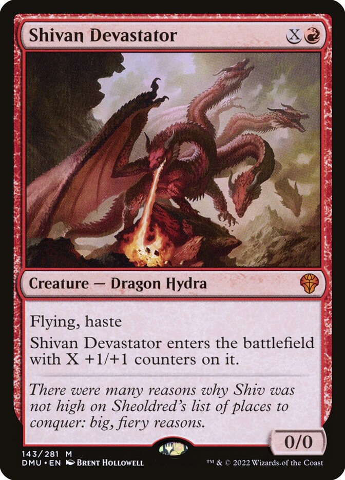 Shivan Devastator 143 (Dominaria United)  | Good Games Adelaide SA
