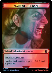 Alien // Mark of the Rani Double-Sided Token (Surge Foil) [Doctor Who Tokens] | Good Games Adelaide SA