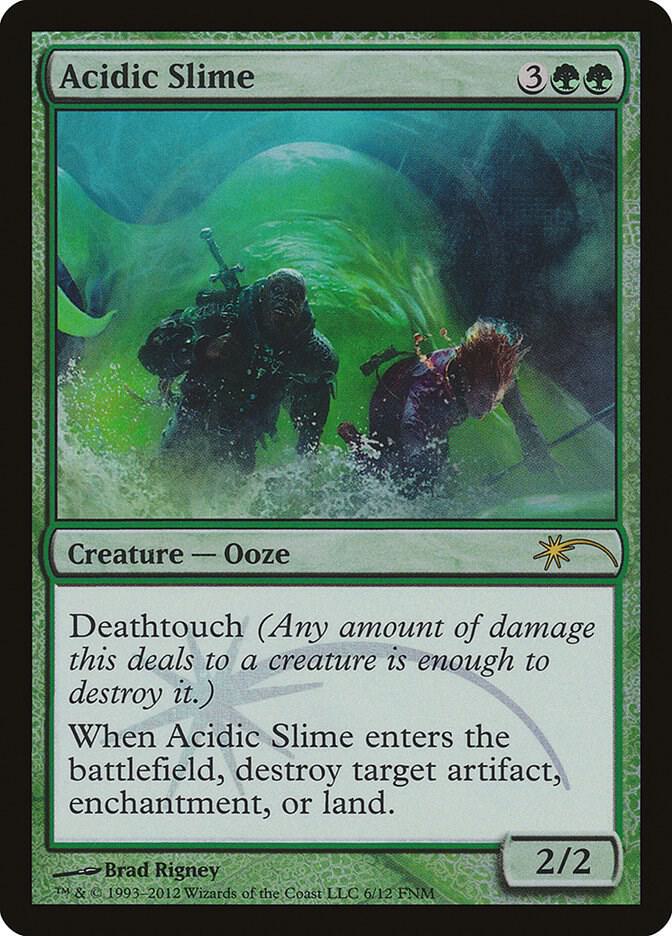 Acidic Slime 6 (FNM Promos)  - Foil | Good Games Adelaide SA