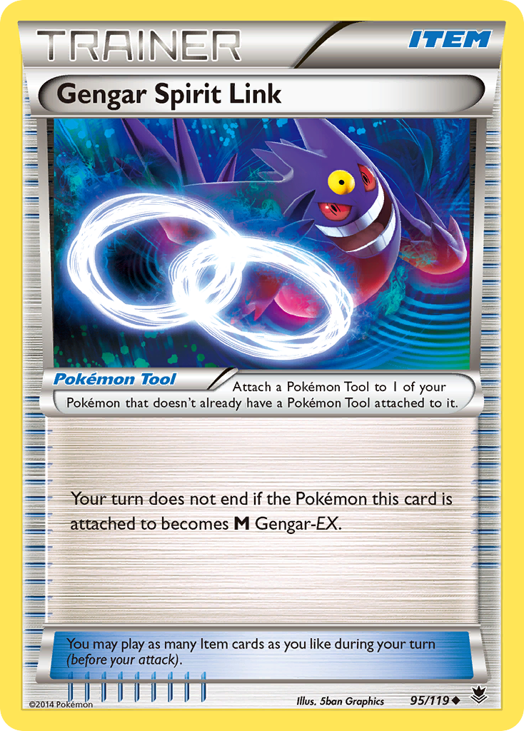 Gengar Spirit Link (95/119) [XY: Phantom Forces] | Good Games Adelaide SA
