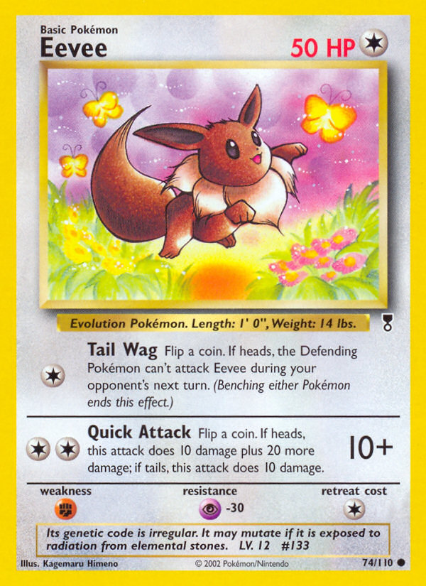 Eevee (74/110) [Legendary Collection] | Good Games Adelaide SA