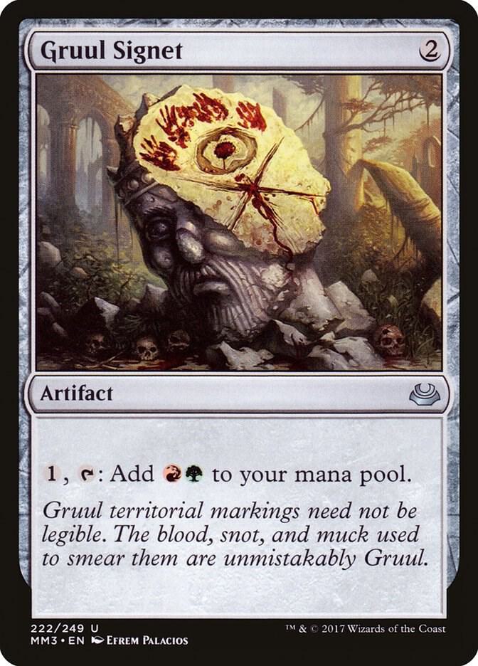Gruul Signet 222 (Modern Masters 2017)  | Good Games Adelaide SA