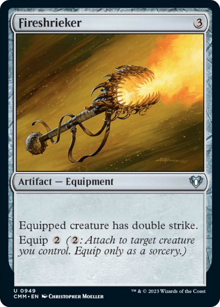 Fireshrieker [Commander Masters] | Good Games Adelaide SA