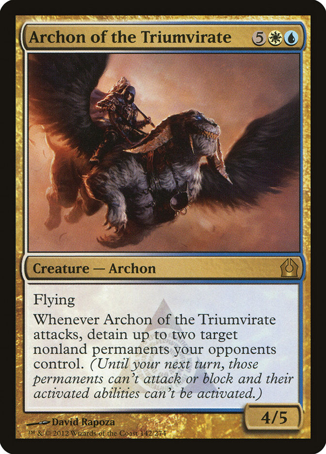 Archon of the Triumvirate 142 (Return to Ravnica)  - Foil | Good Games Adelaide SA