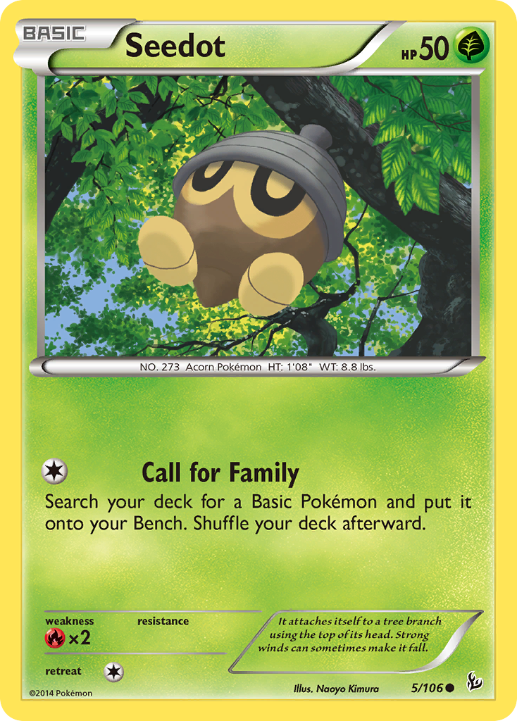 Seedot (5/106) [XY: Flashfire] | Good Games Adelaide SA