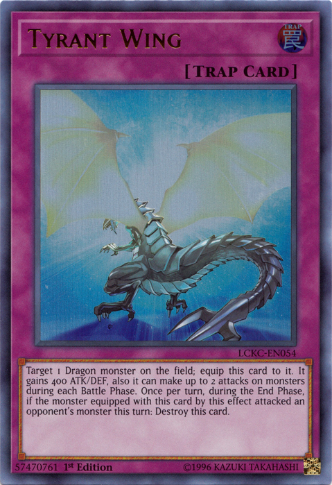 Tyrant Wing [LCKC-EN054] Ultra Rare | Good Games Adelaide SA