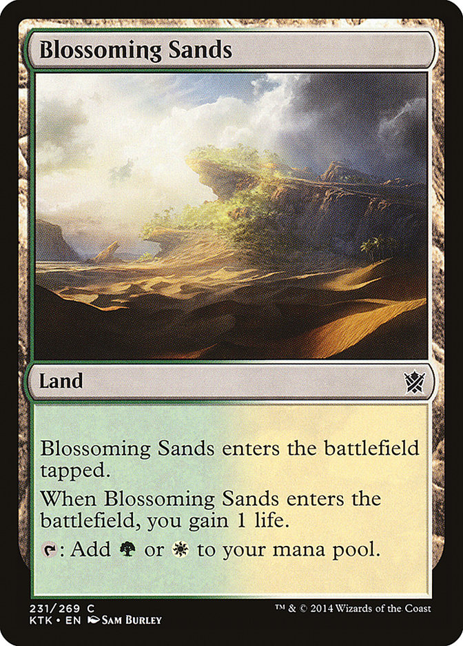 Blossoming Sands [Khans of Tarkir] | Good Games Adelaide SA