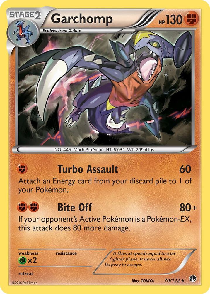 Garchomp 70/122 (XY - BREAKpoint)  - Holofoil | Good Games Adelaide SA