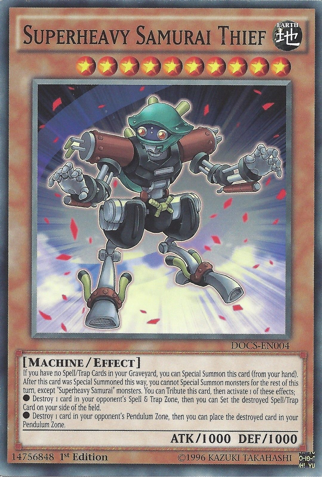 Superheavy Samurai Thief [DOCS-EN004] Common | Good Games Adelaide SA