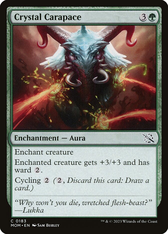 Crystal Carapace 183 (March of the Machine)  - Foil | Good Games Adelaide SA