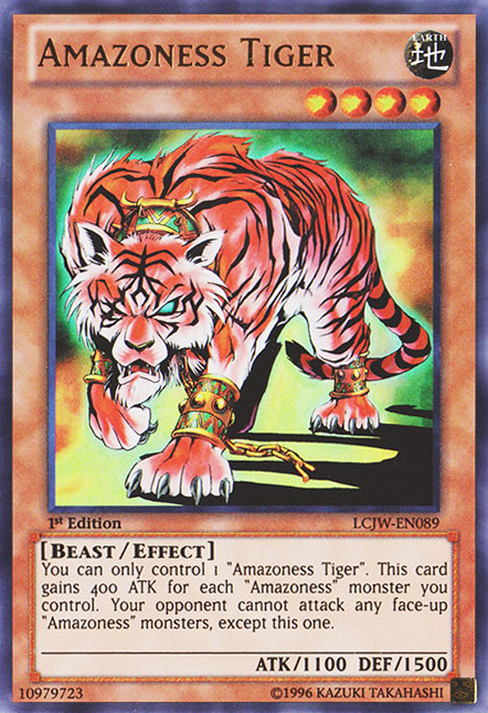 Amazoness Tiger [LCJW-EN089] Ultra Rare | Good Games Adelaide SA