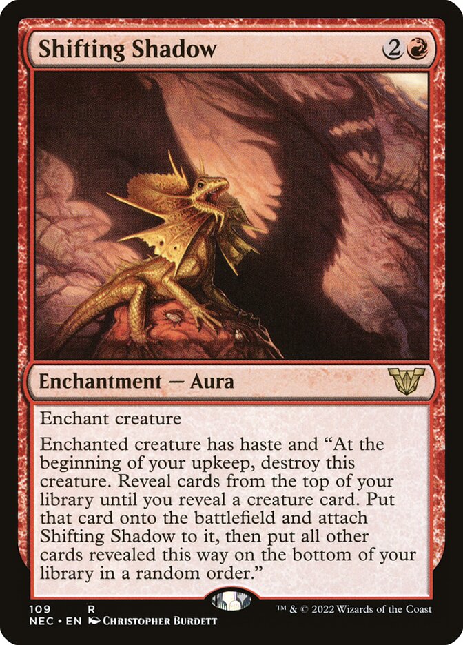 Shifting Shadow 109 (Commander: Kamigawa: Neon Dynasty)  | Good Games Adelaide SA